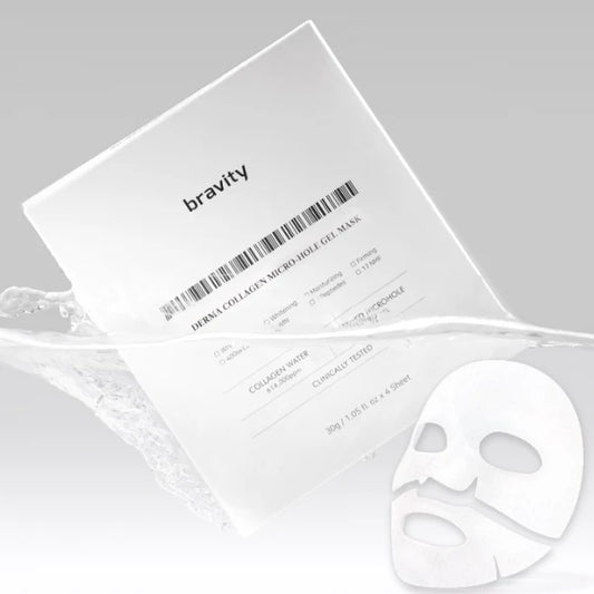 Bravity Derma Collagen Micro-Hole Gel Mask - Skin Essence by Kathy