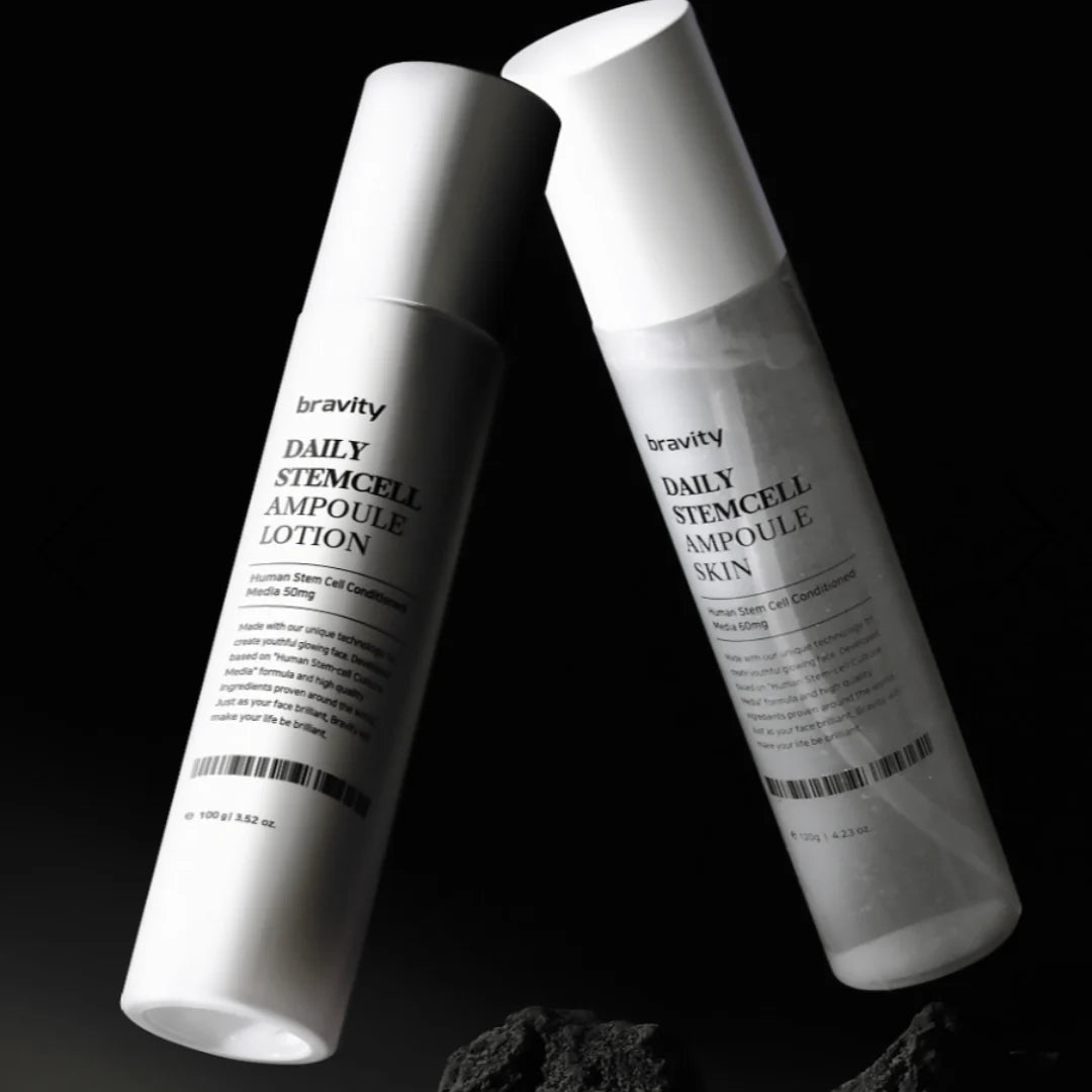 Bravity Daily Stem Cell Serum & Moisturizer Duo - Skin Essence by Kathy