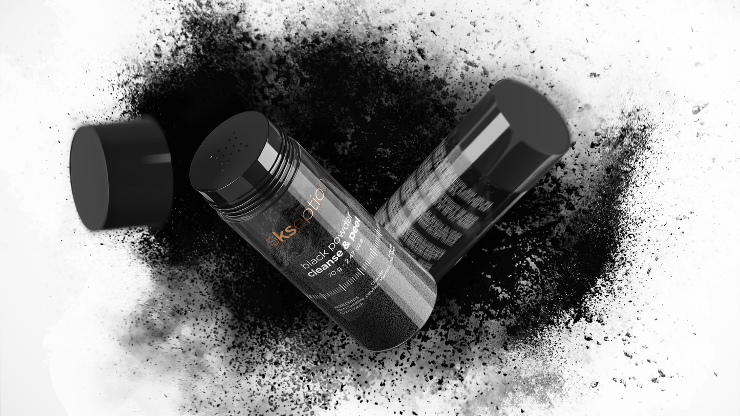 Ekseption - Black Powder Cleanse & Peel - Skin Essence by Kathy