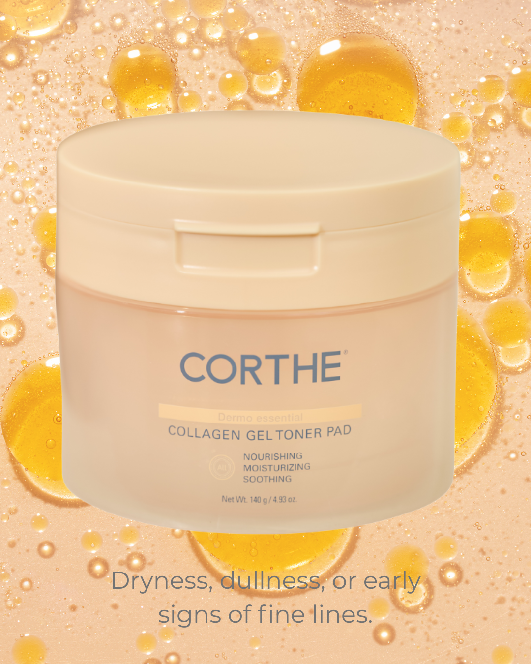 Corthe - Dermo Essential Collagen Gel Toner Pads