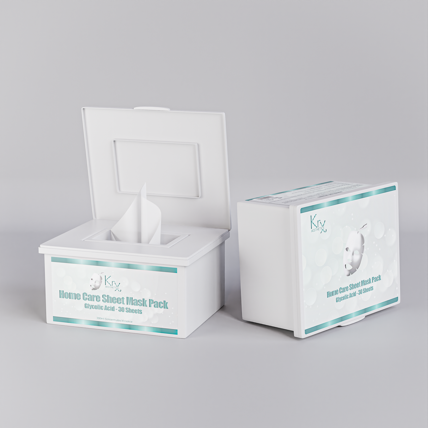 KrX - Glycolic Acid Home Care Masks - Skin Essence by Kathy