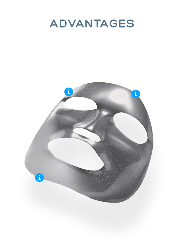 KORU Glomedic Aqua Peptide Modeling Mask - Charcoal - Skin Essence by Kathy