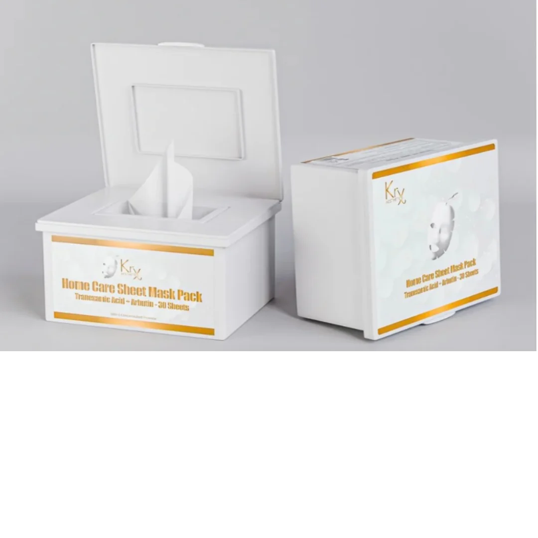 KrX - Home Care Mask Pack Tranexamic + Arbutin : 30 masks. - Skin Essence by Kathy