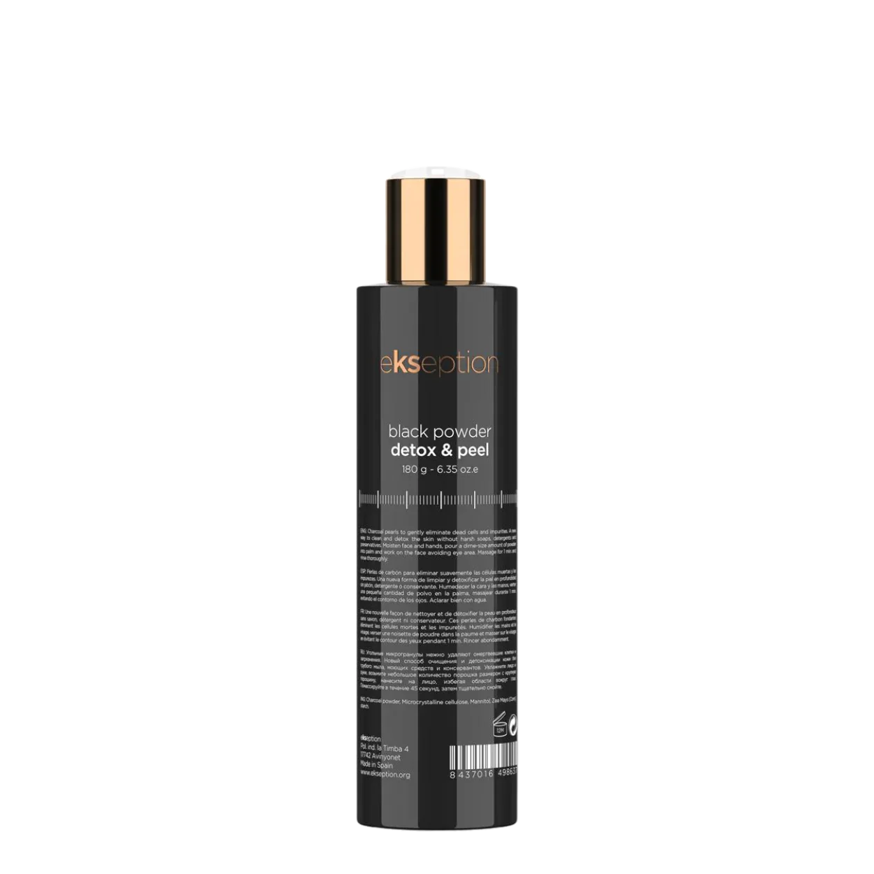 Ekseption - Black Powder Cleanse and Peel - Skin Essence by Kathy