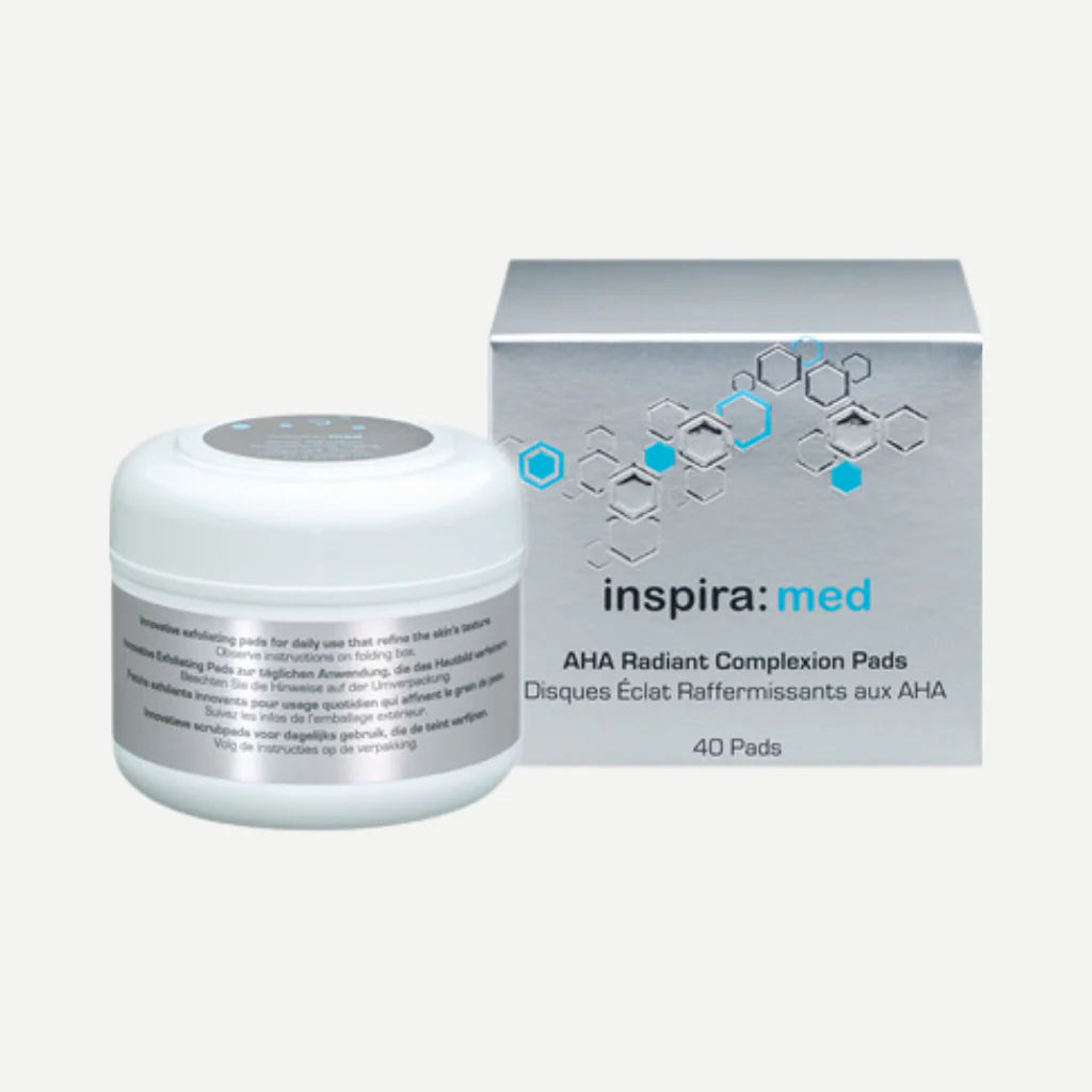 Inspira Med AHA Radiant Complexion Pads - Skin Essence by Kathy