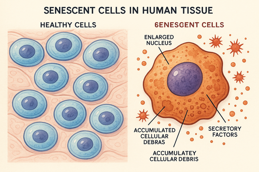 What is senescence cells? Aka cells death or Zoobie cells.