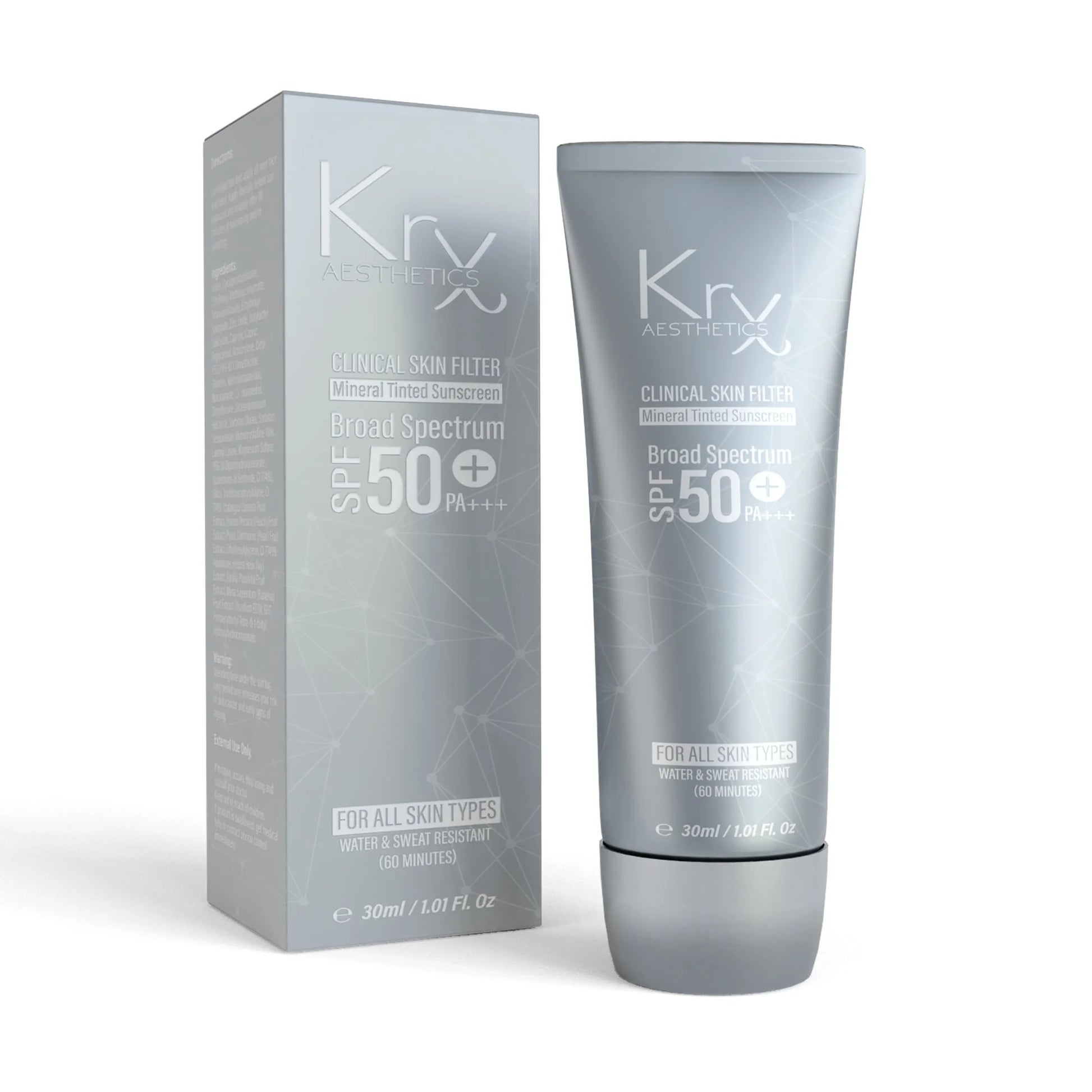 KRX Clinical Skin Filter Mineral Tinted SPF 50 - Skin Essence by Kathy