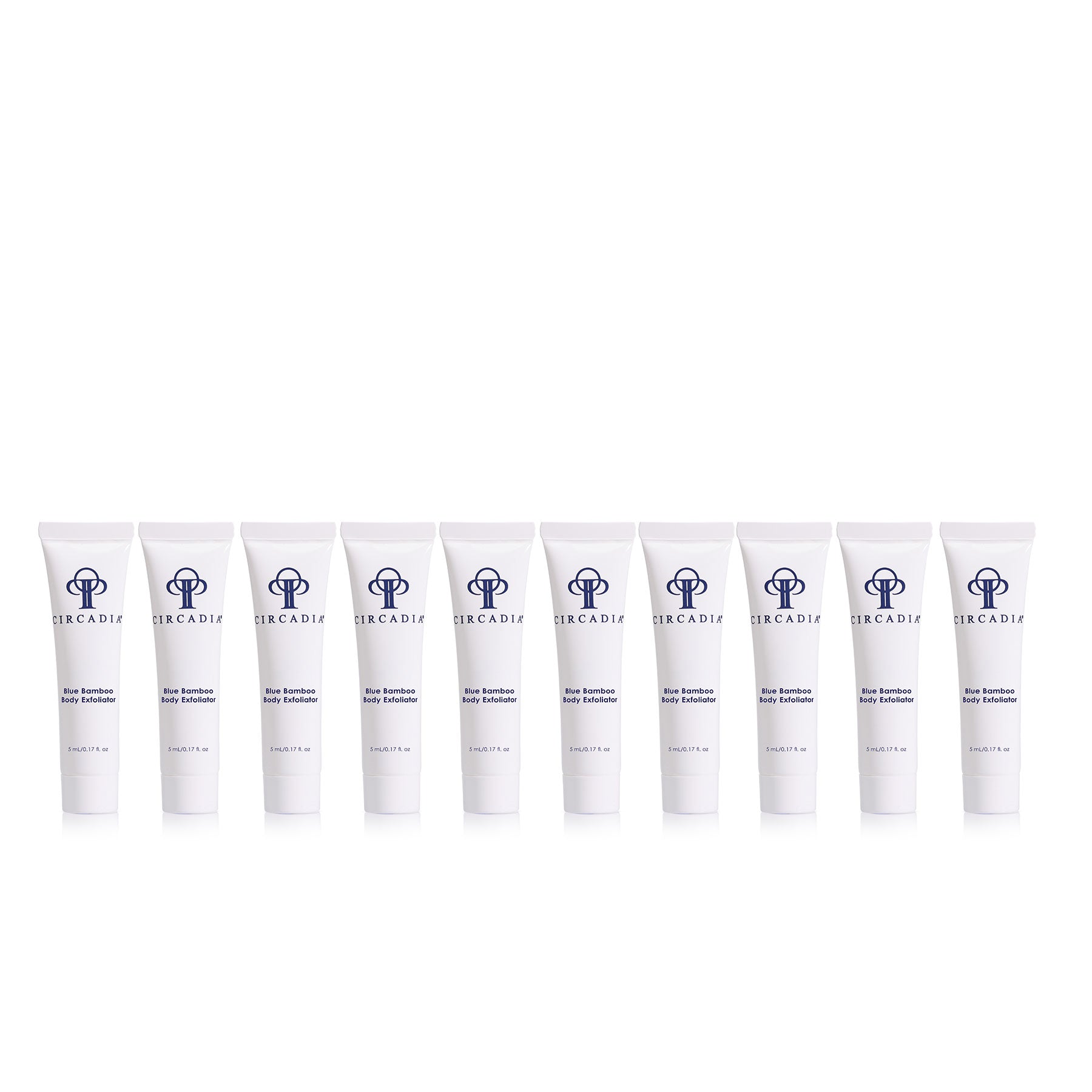 Blue Bamboo Body Exfoliator, 5 mL, Sample (10 pack) - Skin Essence by Kathy