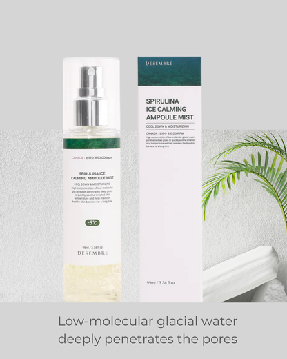 Desembre - Spirulina Ice Calming Ampoule Mist