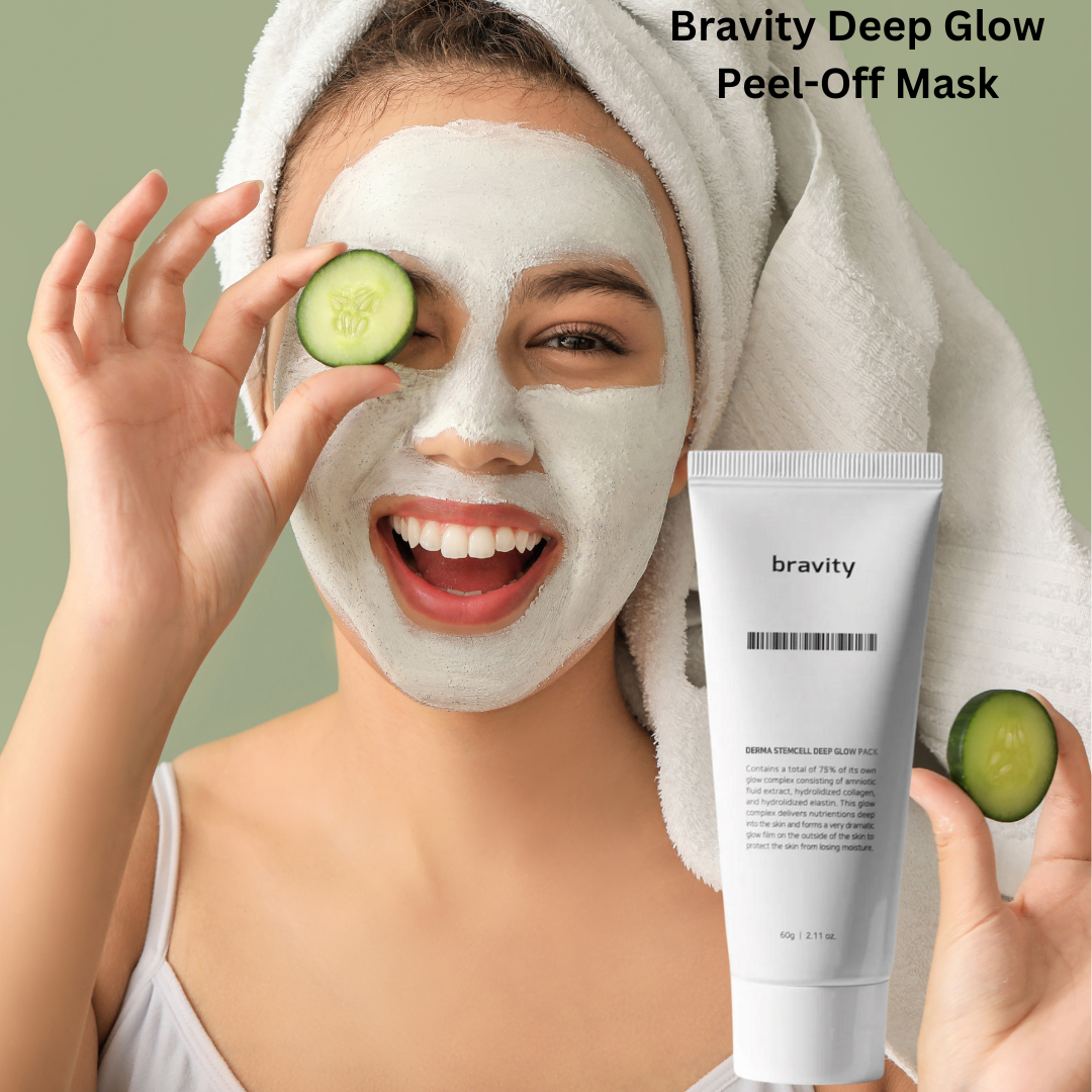 Bravity Deep Glow Peel Off Mask - Skin Essence by Kathy