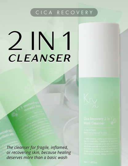 KrX - Cica Recovery 2 in 1 Cleanser