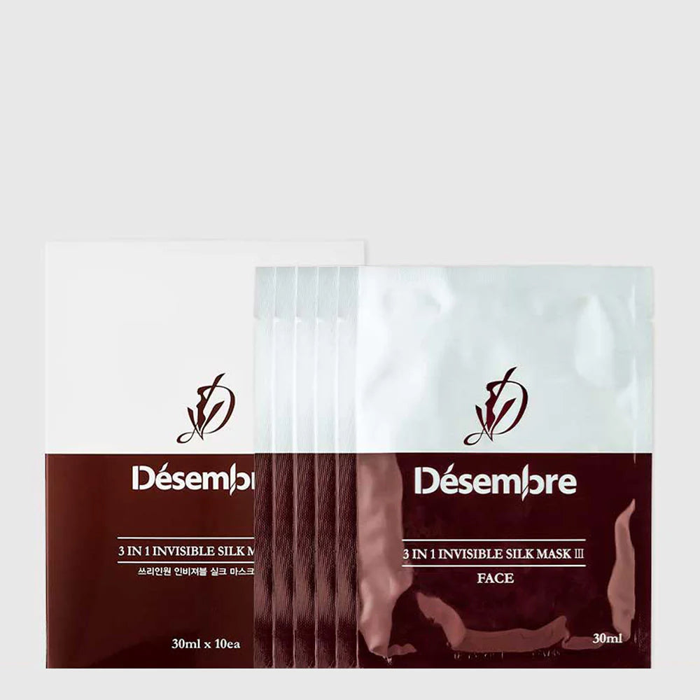 Desembre 3 in 1 Silk Mask (box of 10 masks) - Skin Essence by Kathy