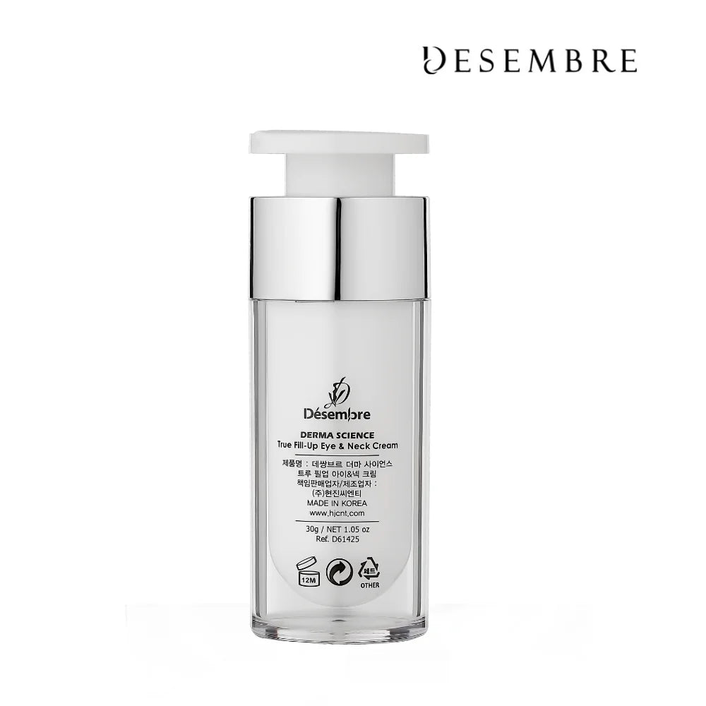 Desembre Derma Science True Fill Up Eye & Neck Cream - Skin Essence by Kathy