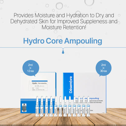 Desembre Core Ampoule Hydro ( box 12 vials) - Skin Essence by Kathy