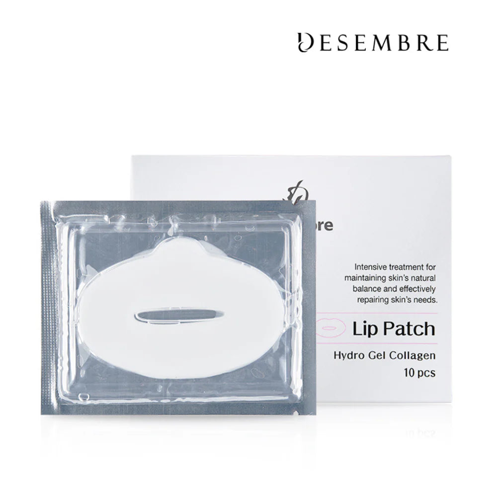 Desembre Hydrogel Collagen Lip Patch ( 10 PATCHES ) - Skin Essence by Kathy