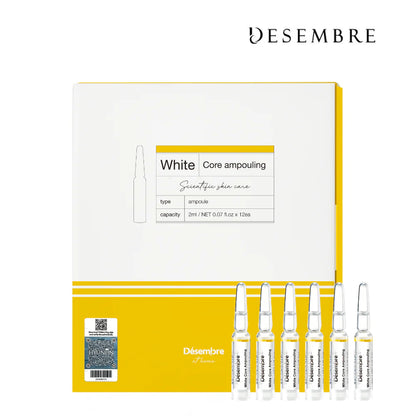 Desembre Core Ampoule White( 1 box 12 vails ) - Skin Essence by Kathy