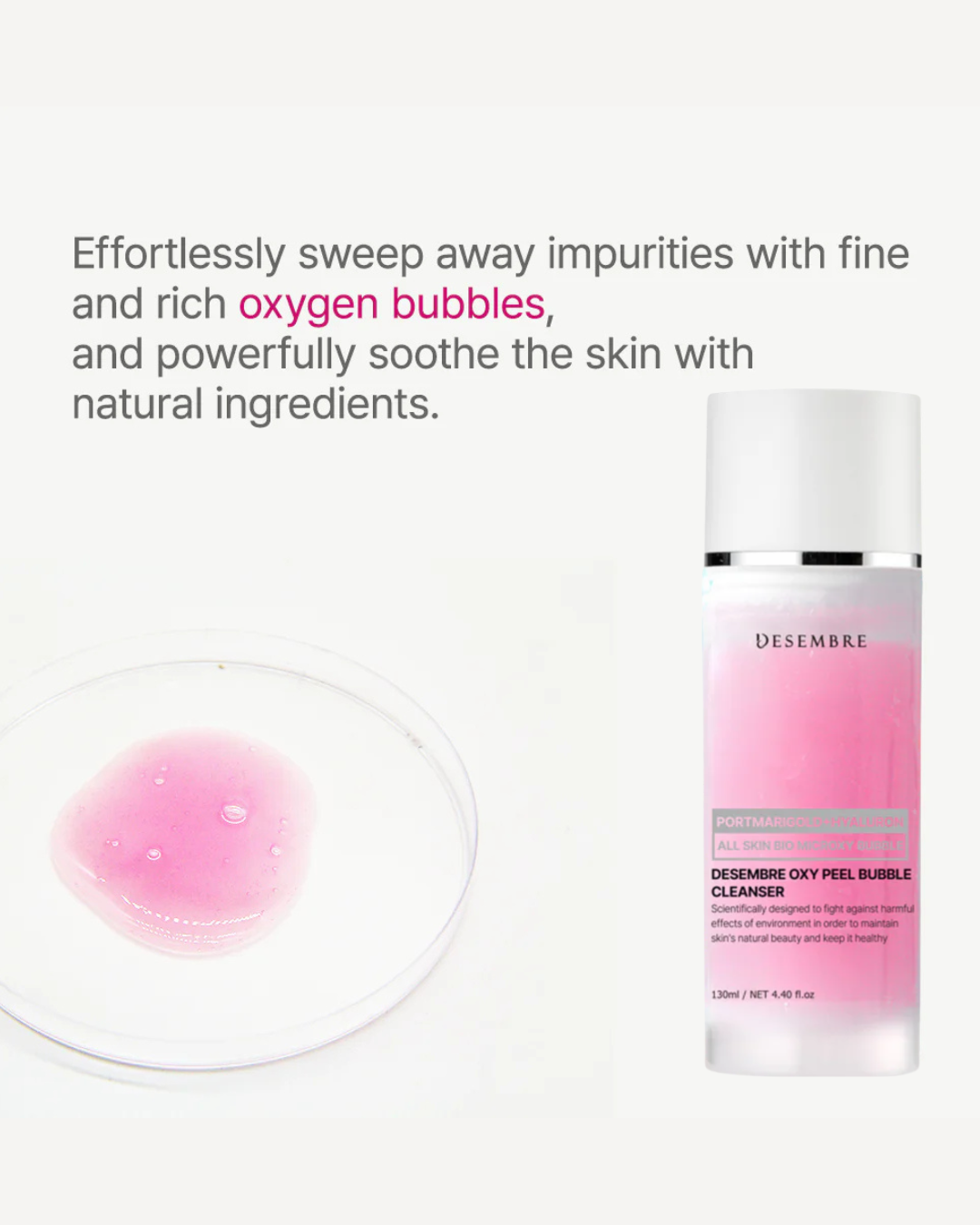 Desembre - Derma Science Oxy Peel Bubble Mask Cleanser