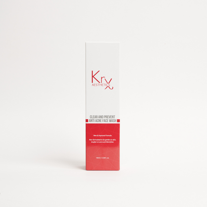 KrX Clear + Prevent Anti Acne Face Wash - Skin Essence by Kathy