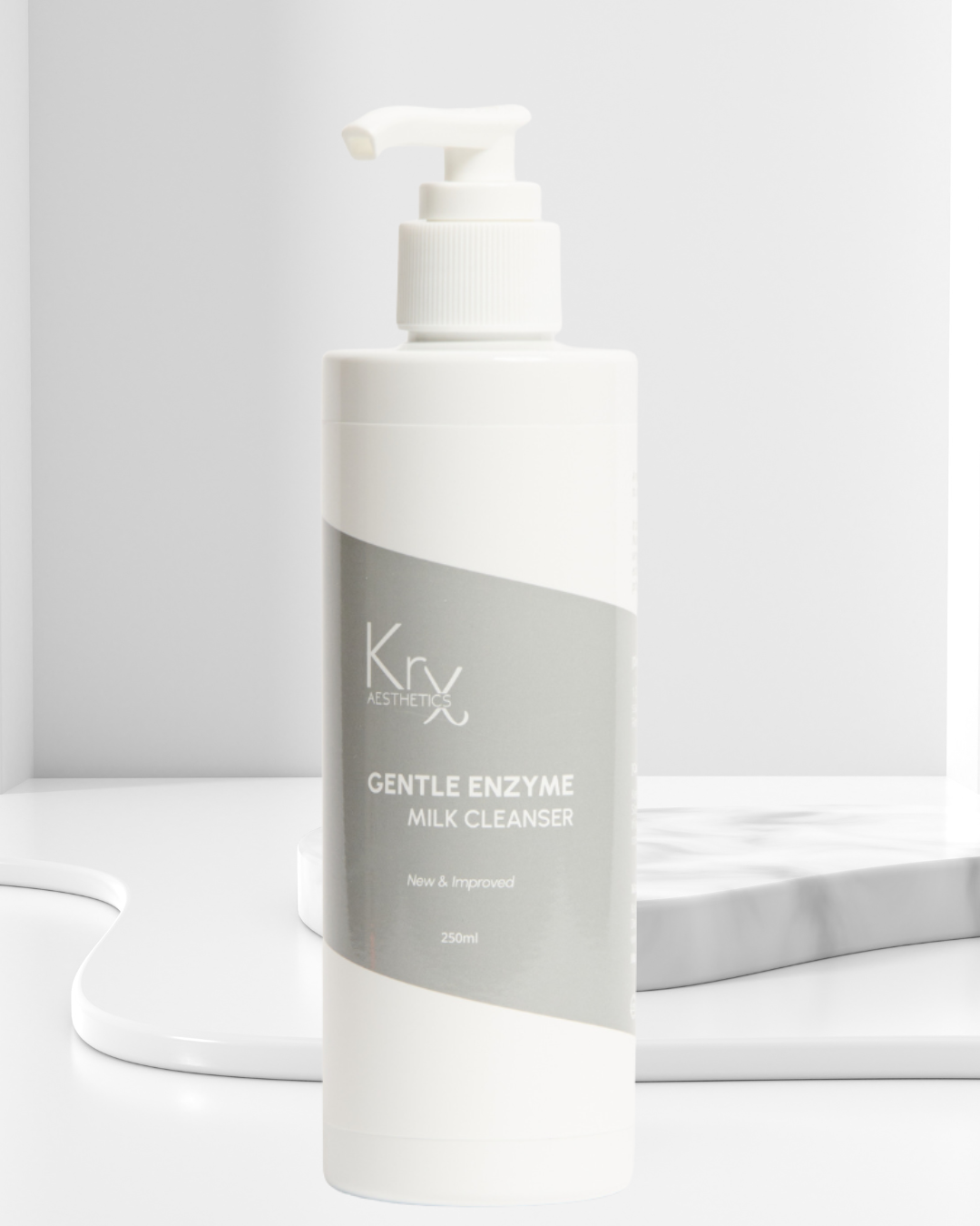 KrX - Gentle Enzyme Milk Cleanser + Makeup Remover