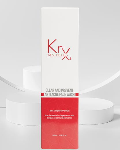 KrX - Clear + Prevent Anti-Acne Face Wash