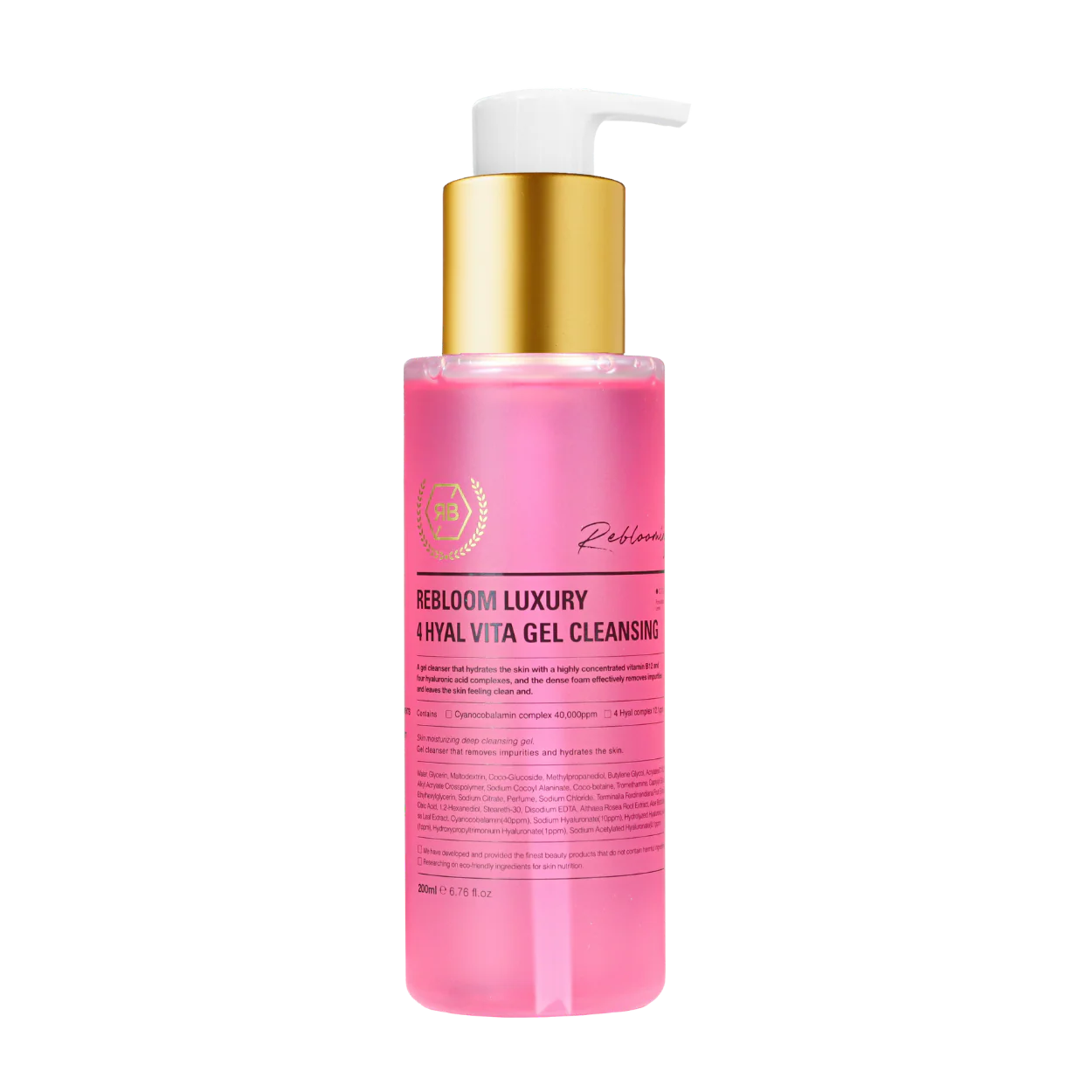 Rebloom Luxury 4 Hyal Vita Gel Cleansing - Skin Essence by Kathy
