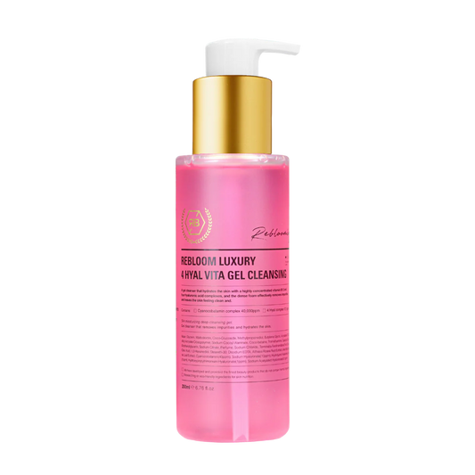 Rebloom Luxury 4 Hyal Vita Gel Cleansing - Skin Essence by Kathy