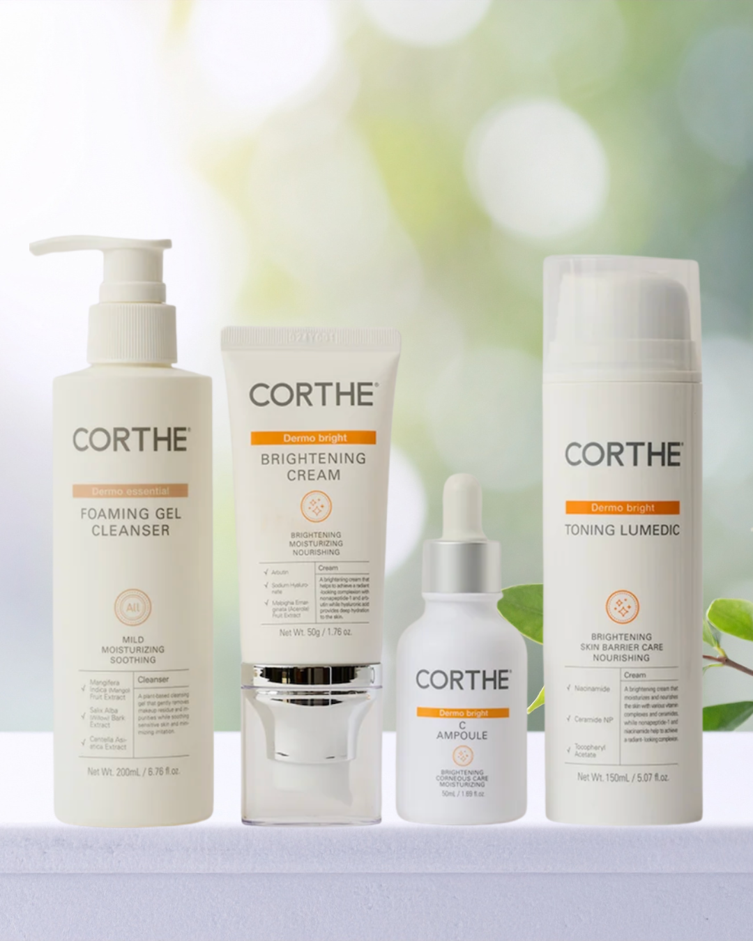 Corthe - Dermo Bright Homecare Bundle