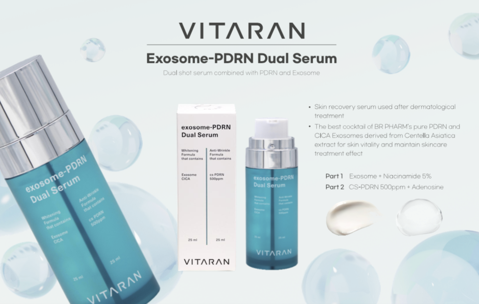 Vitaran Exosome PDRN Dual Serum