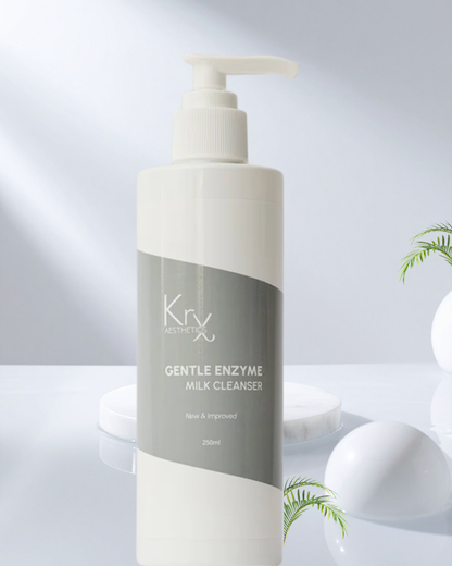 KrX - Gentle Enzyme Milk Cleanser + Makeup Remover