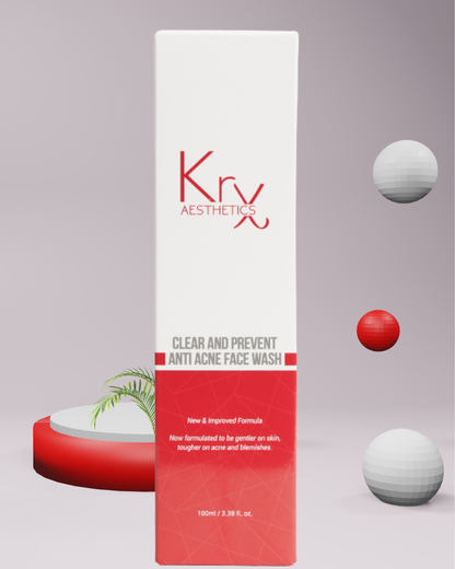 KrX - Clear + Prevent Anti-Acne Face Wash