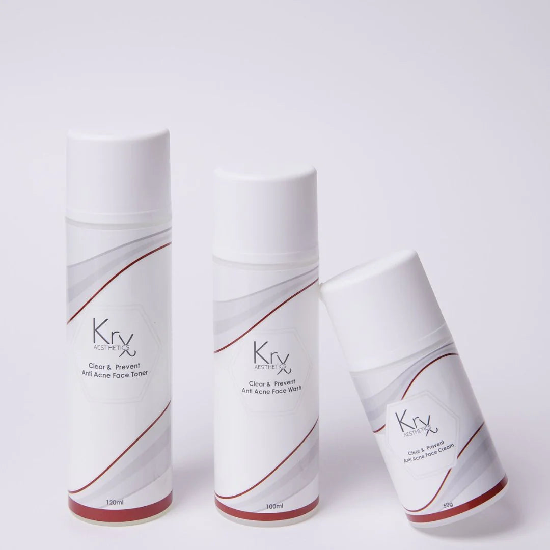 KrX Clear + Prevent Anti Acne Bundle - Skin Essence by Kathy