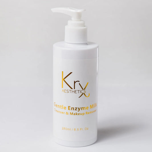 KrX Gentle Enzyme Milk Cleanser + Makeup Remover 250ml - Skin Essence by Kathy