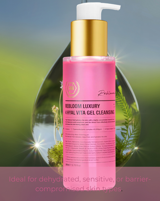 Rebloom Luxury 4 Hyal Vita Gel Cleansing