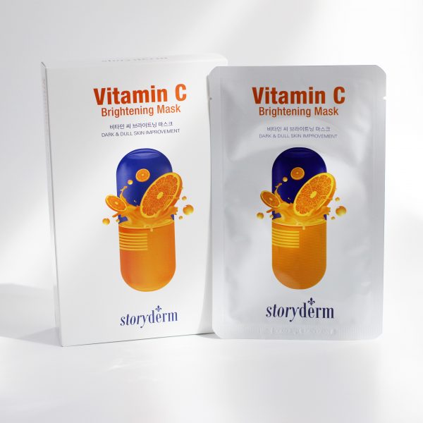 Vitamin C Brightening Mask sheet. Box of ten masks $ 62- or $8 each. - Skin Essence by Kathy