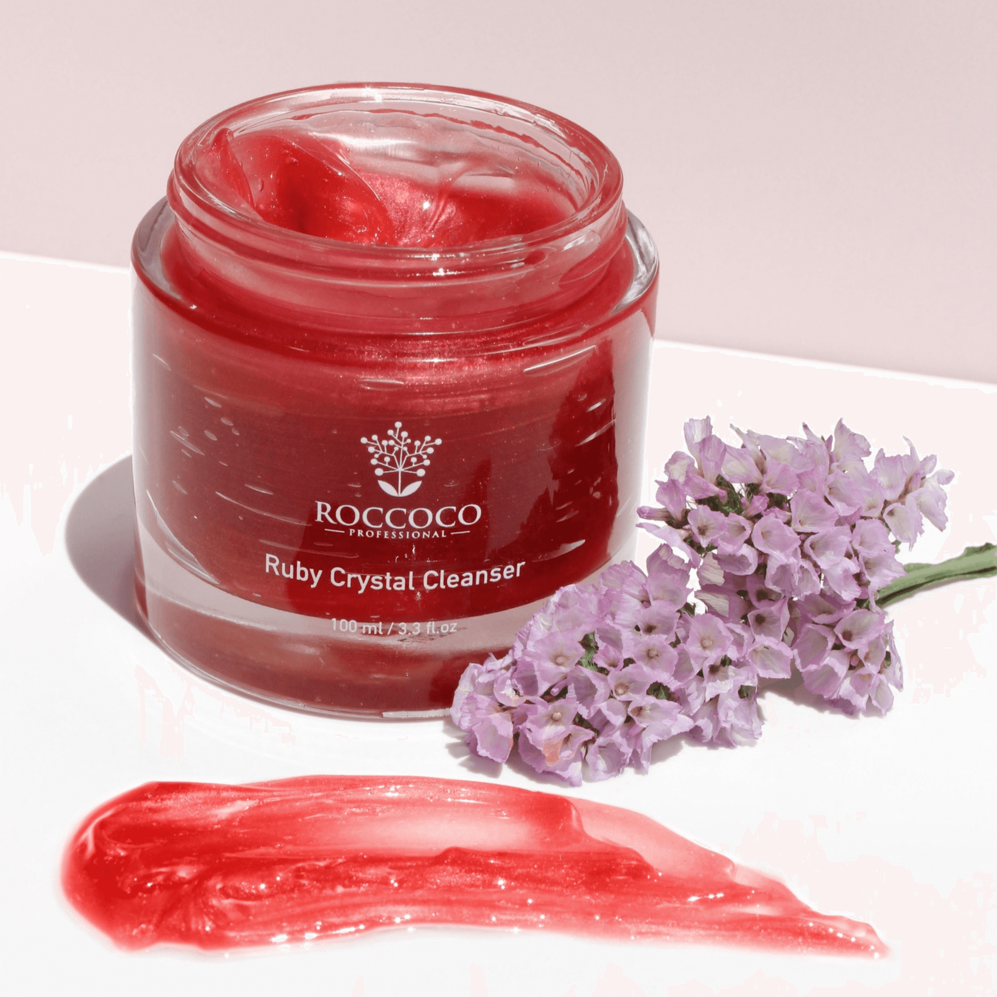 Roccoco Ruby Crystal Cleanser 100 ml /3.3 fl oz.